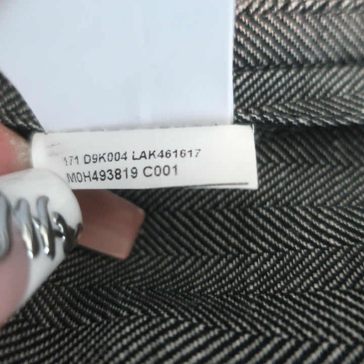 Brunello Cucinelli Crystal-Embellished Double Breasted Blazer Gray Size 42