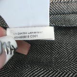 Brunello Cucinelli Crystal-Embellished Double Breasted Blazer Gray Size 42