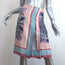 Etro Scarf Print Silk Skirt Cream/Multi Size 38