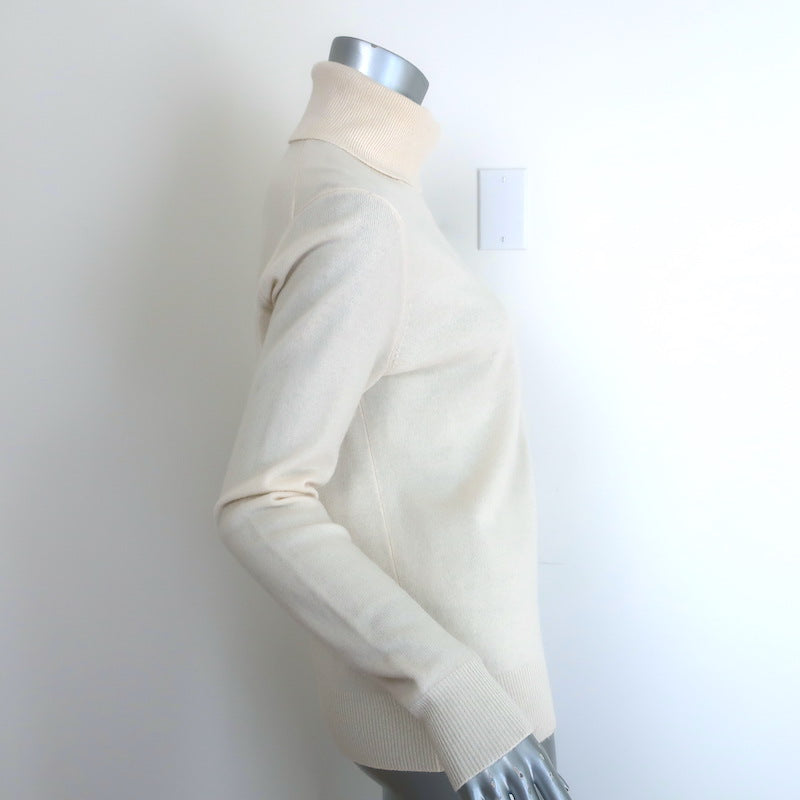 Polo Ralph Lauren Cashmere Turtleneck Sweater Cream Size Large