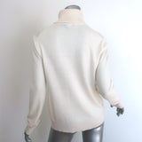 Polo Ralph Lauren Cashmere Turtleneck Sweater Cream Size Large