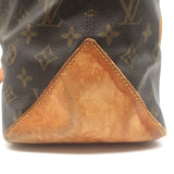 Louis Vuitton Monogram Cabas Mezzo Tote Brown Canvas Large Shoulder Bag