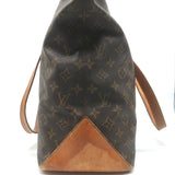 Louis Vuitton Monogram Cabas Mezzo Tote Brown Canvas Large Shoulder Bag