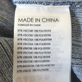 Club Monaco Seraphine Square Neck Striped Tank Top Blue Size Extra Small NEW