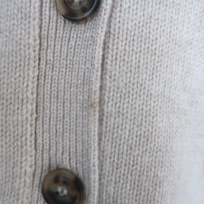 Jenni Kayne Cashmere Colette Cardigan Oatmeal Size Small