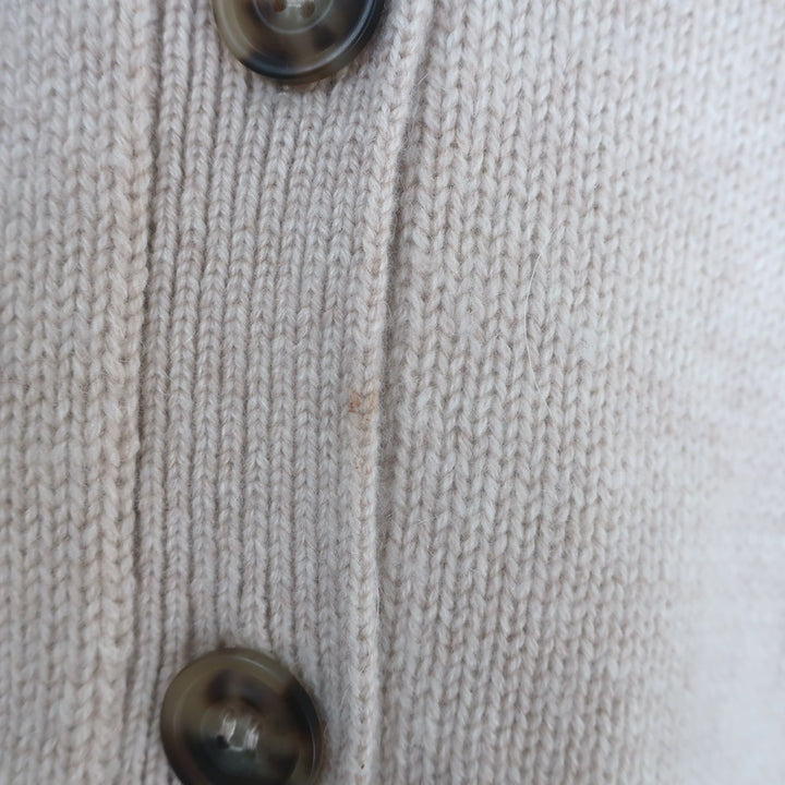 Jenni Kayne Cashmere Colette Cardigan Oatmeal Size Small