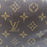Louis Vuitton Monogram Cabas Mezzo Tote Brown Canvas Large Shoulder Bag