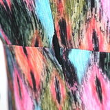 Rotate Birger Christensen Harlequin Mini Dress Multicolor Printed Satin Size 6