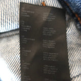 Maje Bianca Embellished-Collar Jean Jacket Blue Denim Size 36