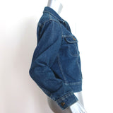 Vintage Lee Rider Denim Jacket Dark Blue Size Medium