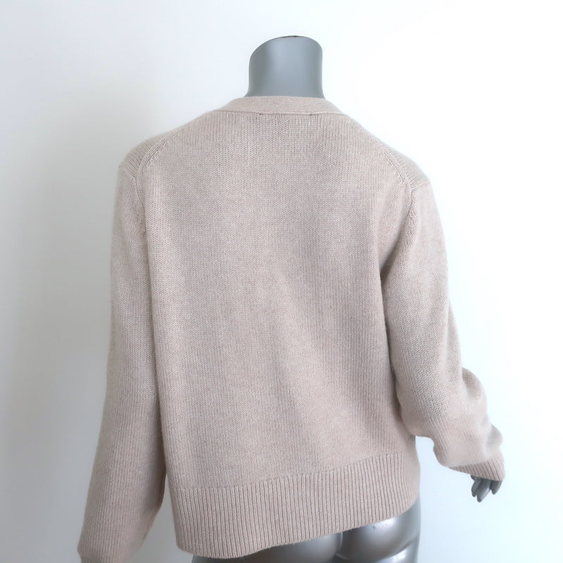 Jenni Kayne Cashmere Colette Cardigan Oatmeal Size Small