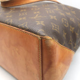 Louis Vuitton Monogram Cabas Mezzo Tote Brown Canvas Large Shoulder Bag