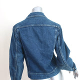 Vintage Lee Rider Denim Jacket Dark Blue Size Medium