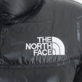 The North Face Nuptse Cropped Down Puffer Jacket Black Size Medium