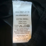 Solid & Striped Belted Tiered Midi Skirt Black Cotton Size Extra Small