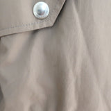 Brunello Cucinelli Contrast-Ribbed Bomber Jacket Tan Cotton Size 52