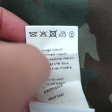 Faith Connexion Camouflage Print Shirt Army Green Size Medium Long Sleeve Blouse