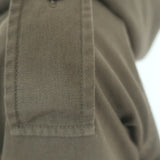 Saint Laurent Glitter Patch Military Parka Jacket Army Green Size 36