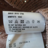 Miu Miu Crystal-Button Sequined Cardigan Blush Wool-Blend Size 42