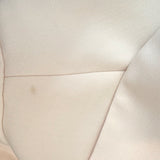 Christian Dior Bar Jacket Ivory Wool-Silk Size US 8 Single Breasted Blazer