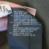 Saint Laurent Glitter Patch Military Parka Jacket Army Green Size 36