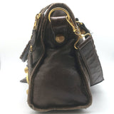 Balenciaga Giant 21 City Bag Truffle Brown Chevre Leather