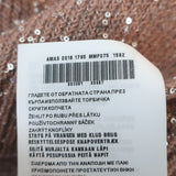 Miu Miu Crystal-Button Sequined Cardigan Blush Wool-Blend Size 42