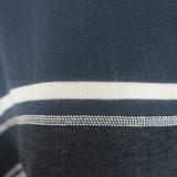 Brunello Cucinelli Cashmere Monili-Striped Dolman Sweater Charcoal Size Medium