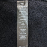 Yves Salomon Shearling & Down-Lined Hooded Parka Black Cotton-Blend Size 50