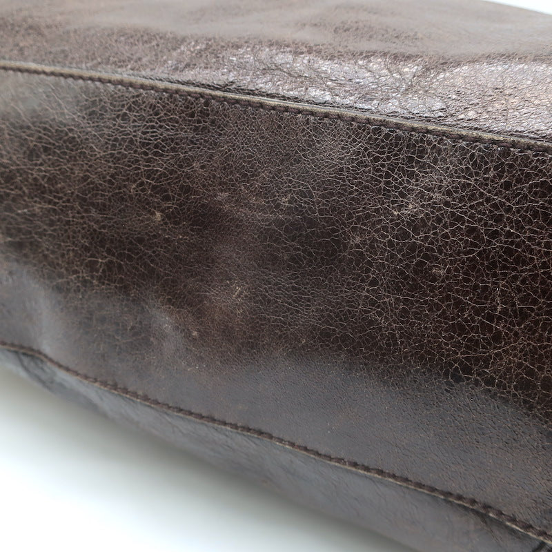 Balenciaga Giant 21 City Bag Truffle Brown Chevre Leather