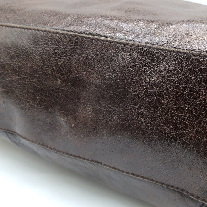 Balenciaga Giant 21 City Bag Truffle Brown Chevre Leather