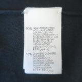 Brunello Cucinelli Cashmere Monili-Striped Dolman Sweater Charcoal Size Medium