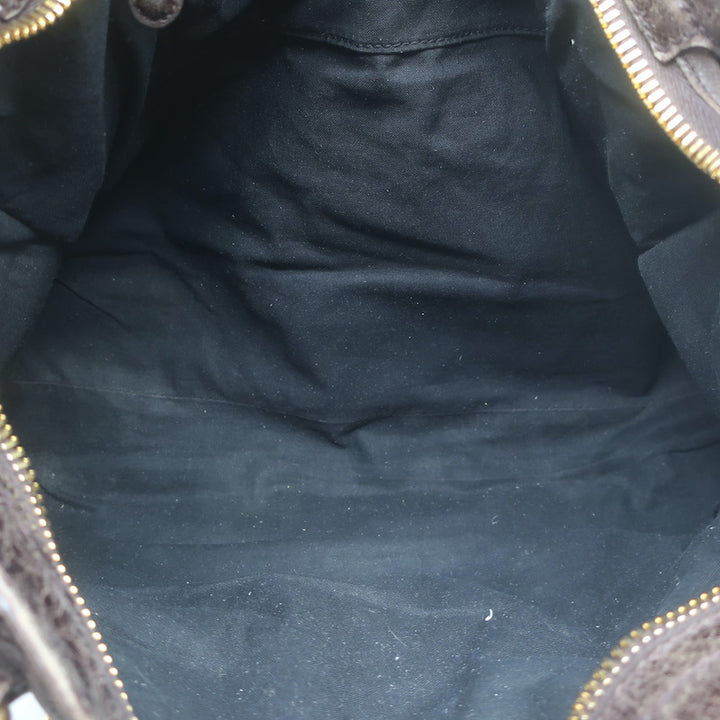 Balenciaga Giant 21 City Bag Truffle Brown Chevre Leather