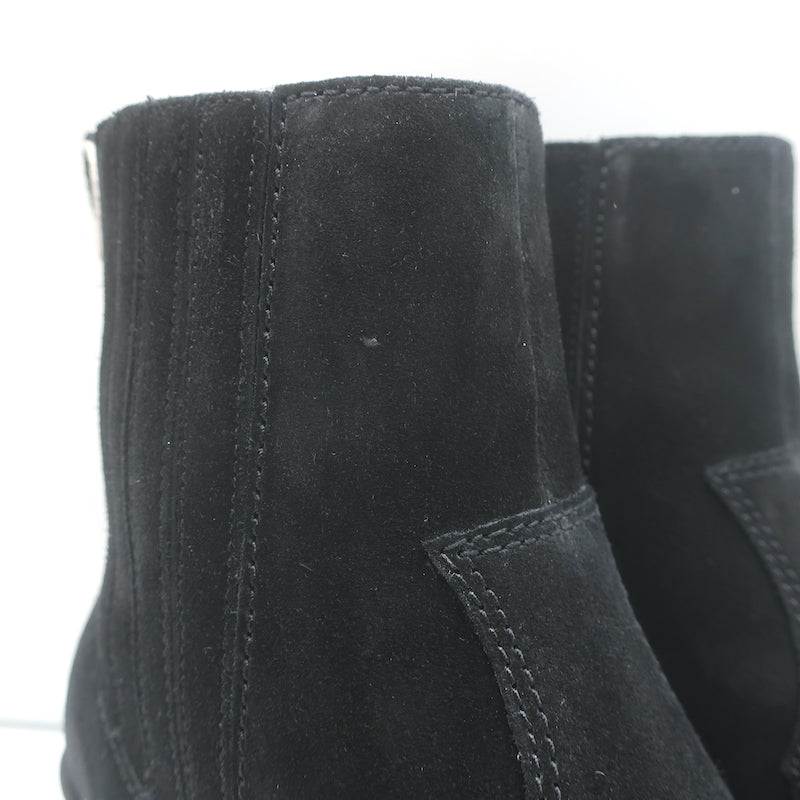 Rag &amp; Bone Dart western ankle boots in black suede, size 36 — authentic pre-owned, like-new