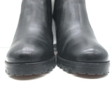 Christian Louboutin Marchacroche Chelsea Boots Black Leather Size 40