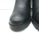 Christian Louboutin Marchacroche Chelsea Boots Black Leather Size 40