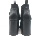 Christian Louboutin Marchacroche Chelsea Boots Black Leather Size 40