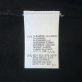 Brunello Cucinelli Cashmere Monili-Insert Short Sleeve Sweater Black Size Medium