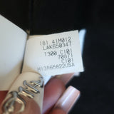 Brunello Cucinelli Cashmere Monili-Insert Short Sleeve Sweater Black Size Medium