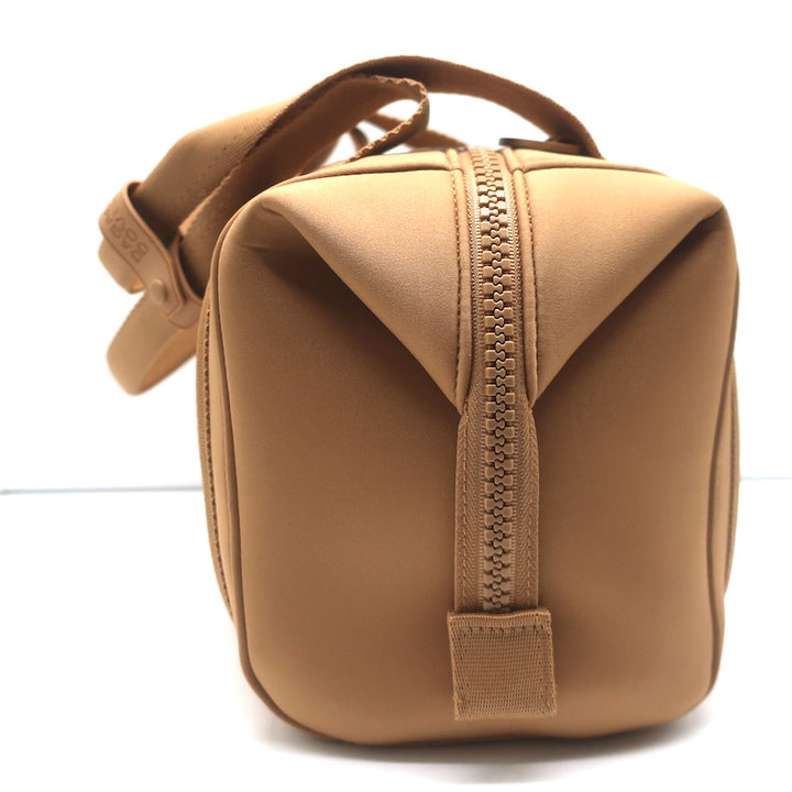 Dagne Dover Small Landon Carryall Bag Camel Neoprene NEW