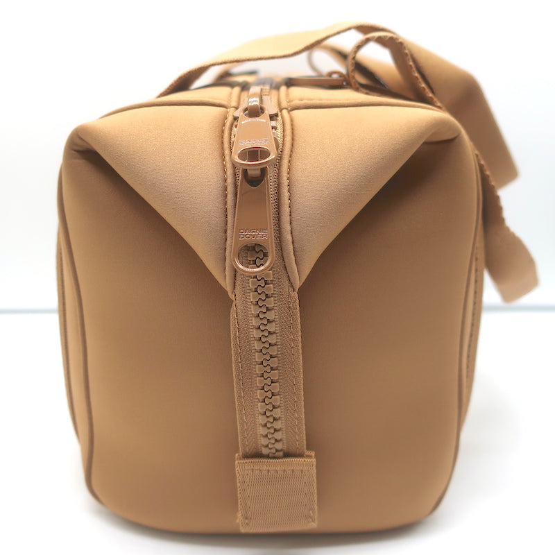 Dagne Dover Small Landon Carryall Bag Camel Neoprene NEW