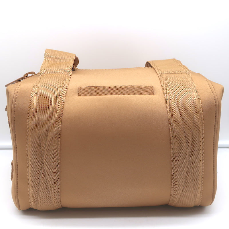 Dagne Dover Small Landon Carryall Bag Camel Neoprene NEW