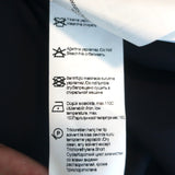 Machka Bow-Embellished Button Down Shirt Navy Poplin Size 36 Long Sleeve Top