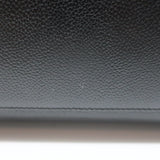 Chanel 2008 Cerf Executive Shopper Tote Black Caviar Leather Medium Shoulder Bag