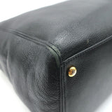 Chanel 2008 Cerf Executive Shopper Tote Black Caviar Leather Medium Shoulder Bag