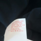 Marni Asymmetric Ruffled-Back Tee Black Cotton Jersey Size 44 Short Sleeve Top