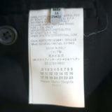 Maison Margiela Cropped Peacoat Black Wool-Blend Size 40 Double Breasted Jacket