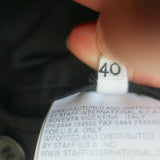 Maison Margiela Cropped Peacoat Black Wool-Blend Size 40 Double Breasted Jacket