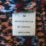 Ulla Johnson Elara Puff Sleeve Striped Knit Top Multicolor Size Medium