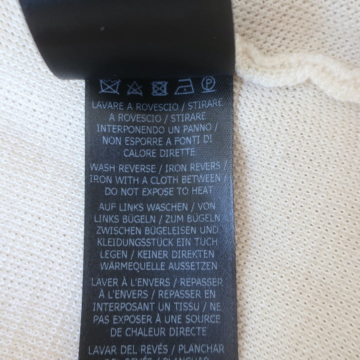 Tom Ford Crewneck Sweater Cream Wool-Silk Size 54